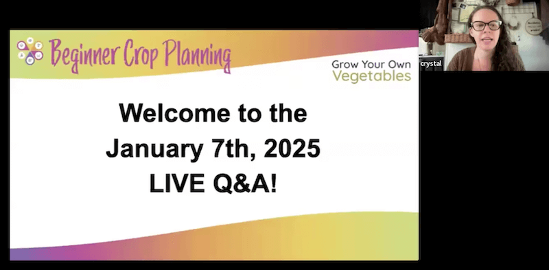 January 7th LIVE Q&A