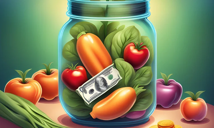 Person tending to microgreen plants.