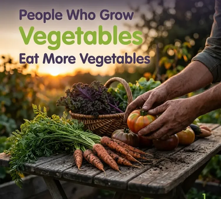 Why Growing Your Own Vegetables Makes You Eat More of Them (And Live Healthier)