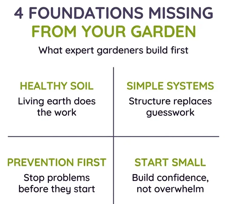 How to Make Gardening Easier: The Missing Foundation Every Home Gardener Needs